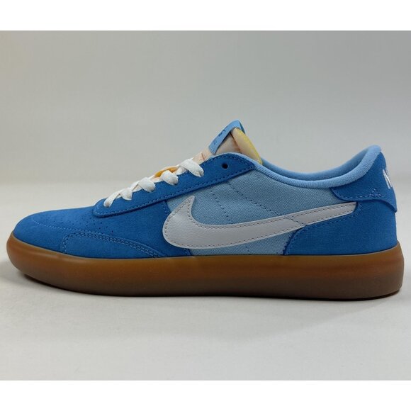 Nike SB Heritage Vulc Mens Coast White Psychic Blue Shoes Sneakers CD5010-401 - Picture 6 of 11